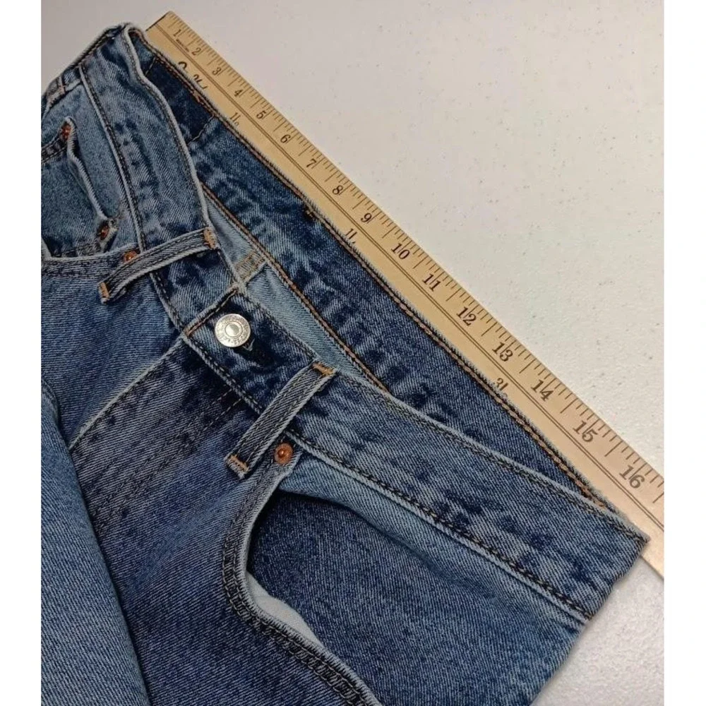 Levis‎ 505 Jeans Mens 34x30 Blue Denim Classic Straight Leg Medium Wash Pants
